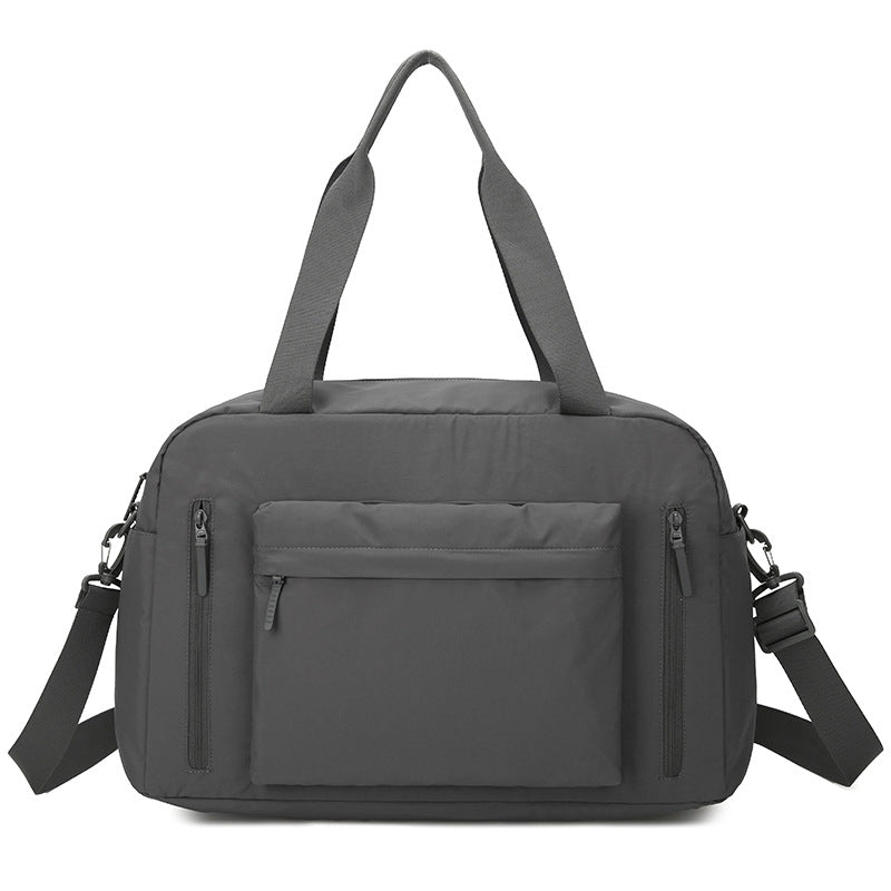 Large Capacity Short-Trip Travel Bag, Handheld, Lightweight Business Luggage Bag, Expandable, Crossbody, Sports And Gym Bag