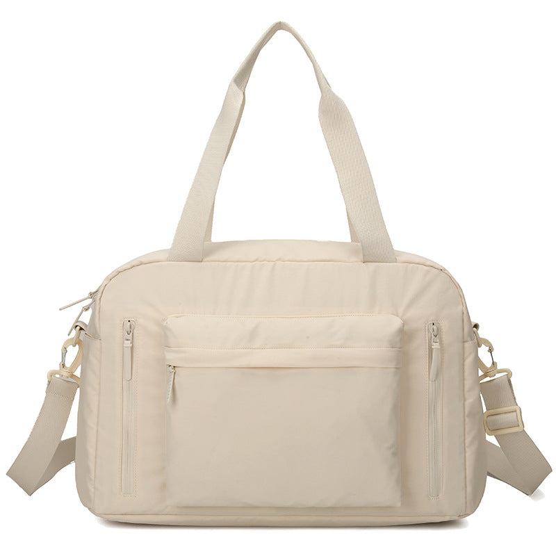 Large Capacity Short-Trip Travel Bag, Handheld, Lightweight Business Luggage Bag, Expandable, Crossbody, Sports And Gym Bag