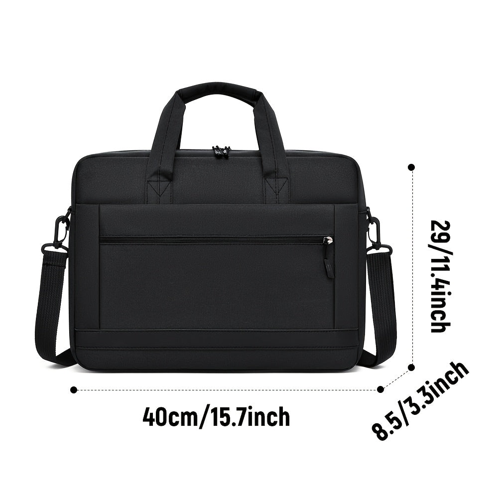 Slim Tablet Sleeve Bag for 13-15.6 Inch, Portable Carrying Case with Shoulder Strap for Work, Office, School, Business Trip
