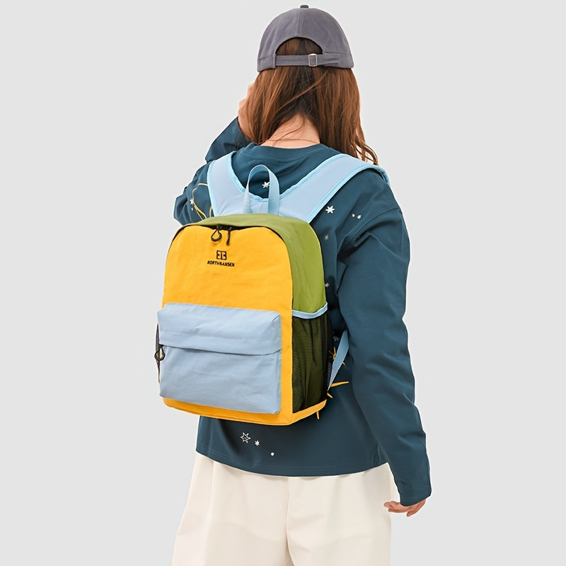 The New Women'S Contrasting Color Small Backpack Bag Is, Durable, Lightweight, Fashionable, And Versatile with Large Capacity. Suitable for Teenage Girls, White-Collar Workers, Outdoor Activities, Travel, Outings, Shopping Commuting, Shopping, Daily