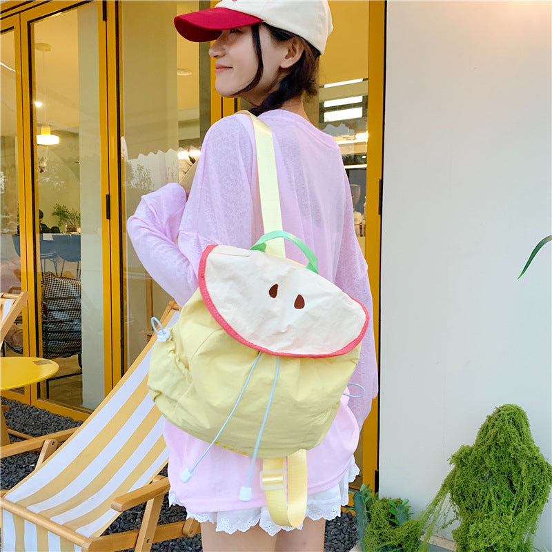 A Versatile Backpack in a Vibrant Color | Suitable for Commuters, Students, and Carrying Various Items, Including a Spacious Wallet, with Zipper Closure, Fantasy Theme, Lining, and Keychain