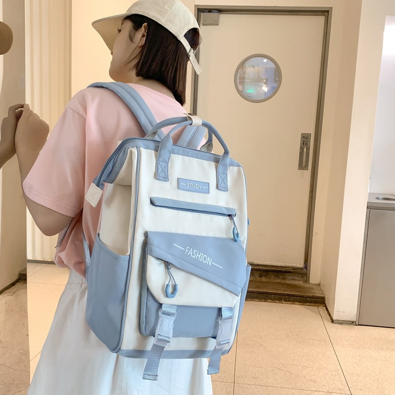 Spacious And Stylish Travel Backpack for Students in Middle And High School, Perfect for Carrying Laptops., for Teenager, For Teenager