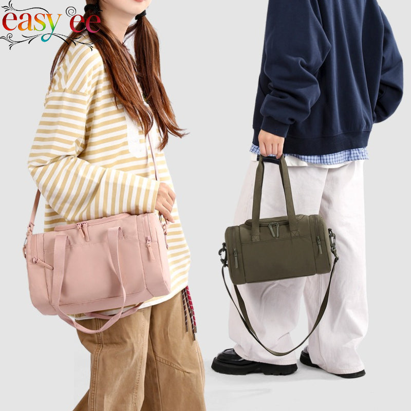 Yoga Fitness Bag for Women, Dry and Wet Separation Crossbody Bag, Outdoor Sports Bag for Playing Ball, Large Capacity, Lightweight Short Trip Bag