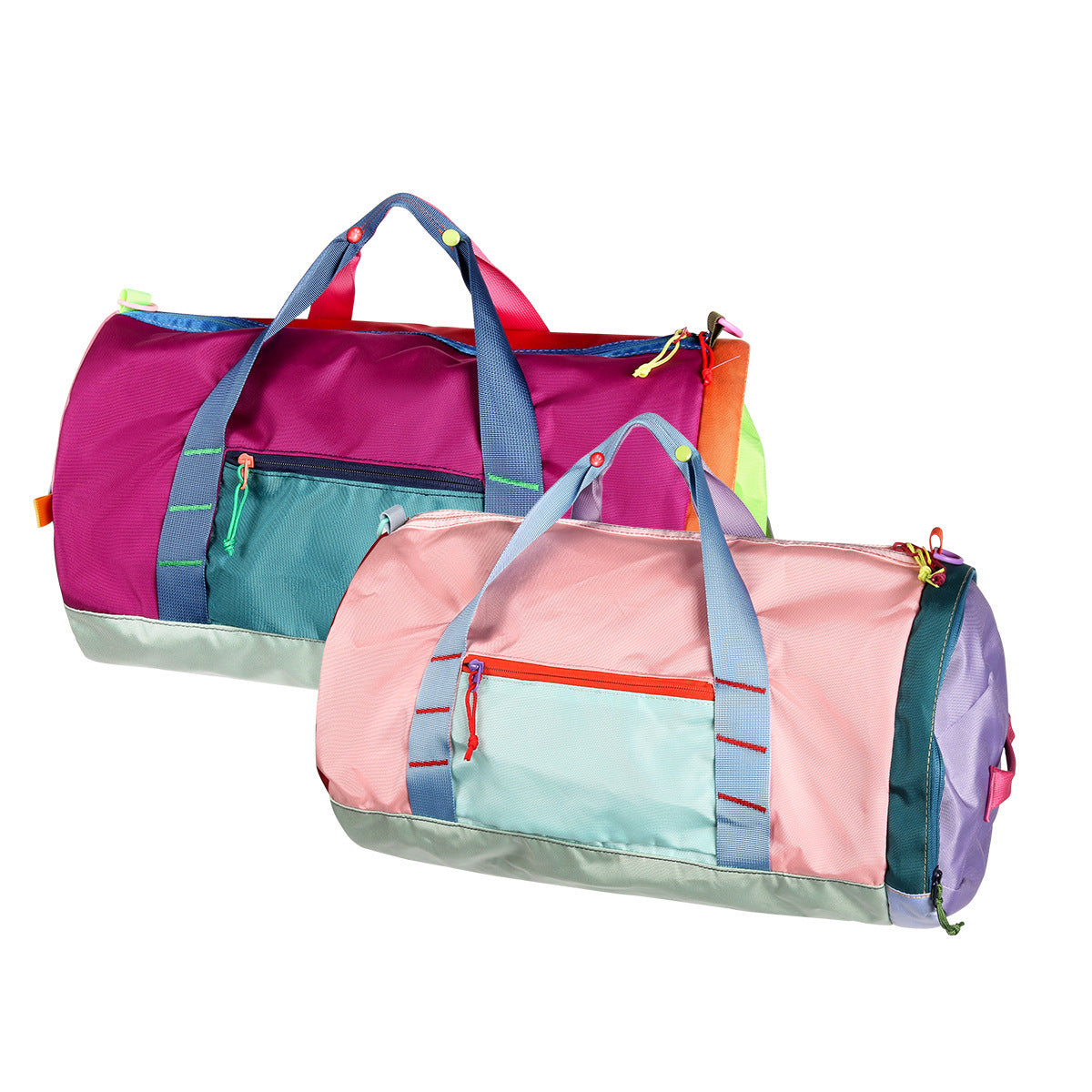 Dopamine Sports Gym Bag Unisex Travel Bag Crossbody Lightweight Sturdy Foldable Gym Swimming Travel Luggage Bag