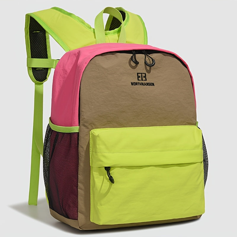 The New Women'S Contrasting Color Small Backpack Bag Is, Durable, Lightweight, Fashionable, And Versatile with Large Capacity. Suitable for Teenage Girls, White-Collar Workers, Outdoor Activities, Travel, Outings, Shopping Commuting, Shopping, Daily