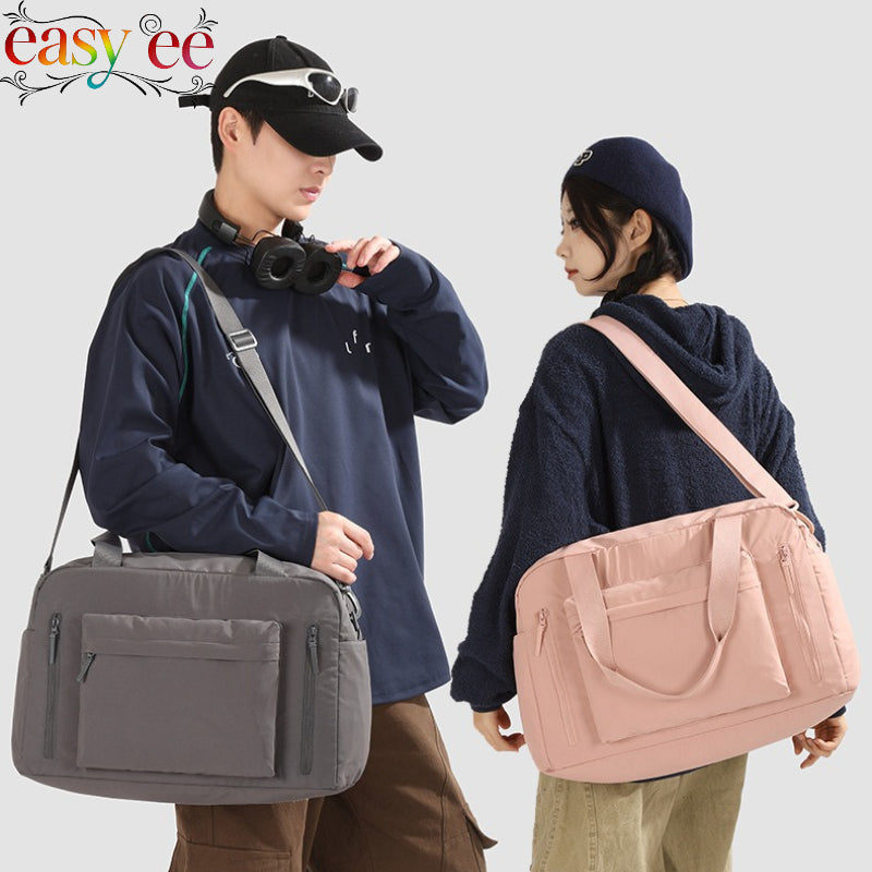 Large Capacity Short-Trip Travel Bag, Handheld, Lightweight Business Luggage Bag, Expandable, Crossbody, Sports And Gym Bag
