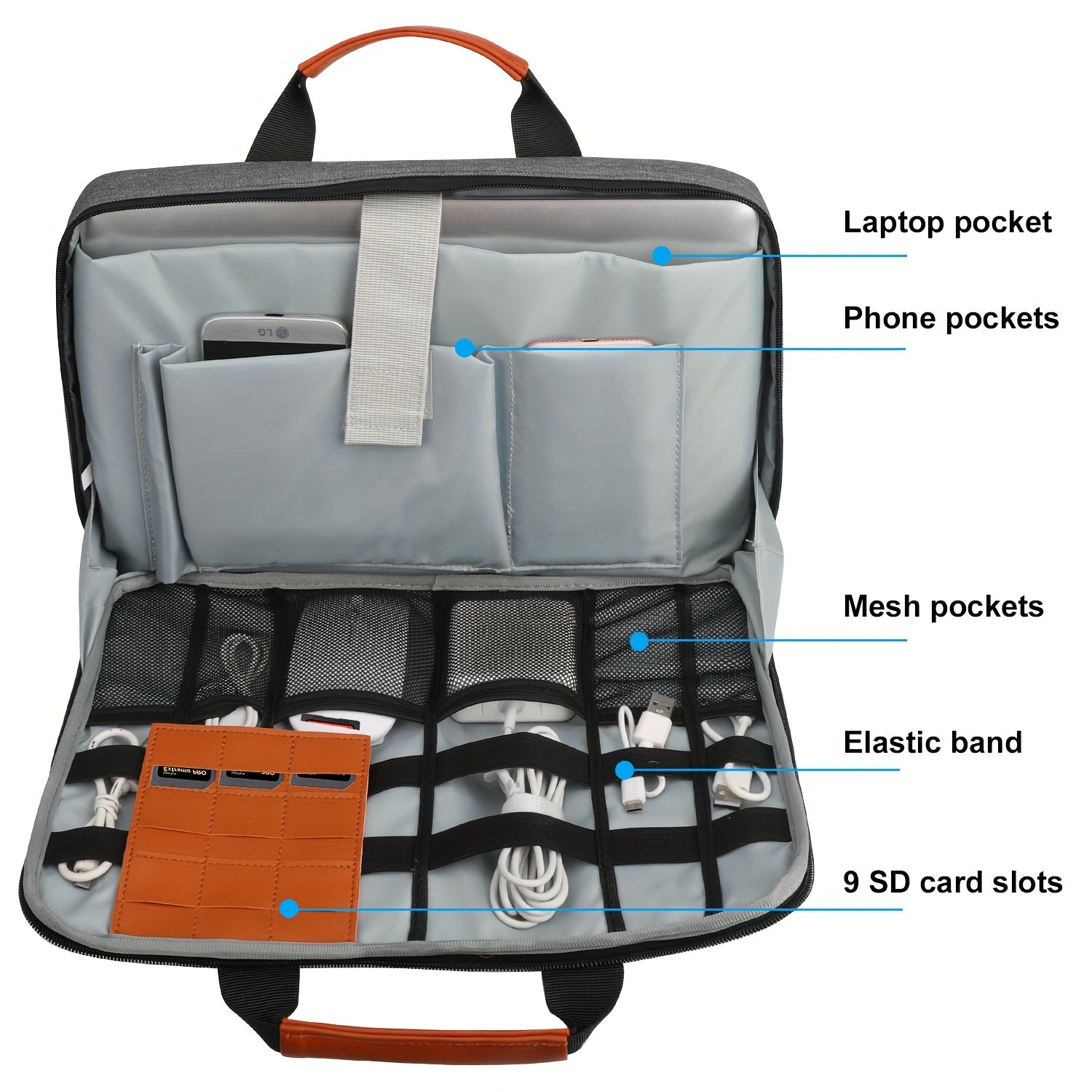 13-13.3 Inch Controller Laptop Case, Suitable For 13 Inch MacBook Air\u002FMacBook Pro\u002FPro Retina Gray Case