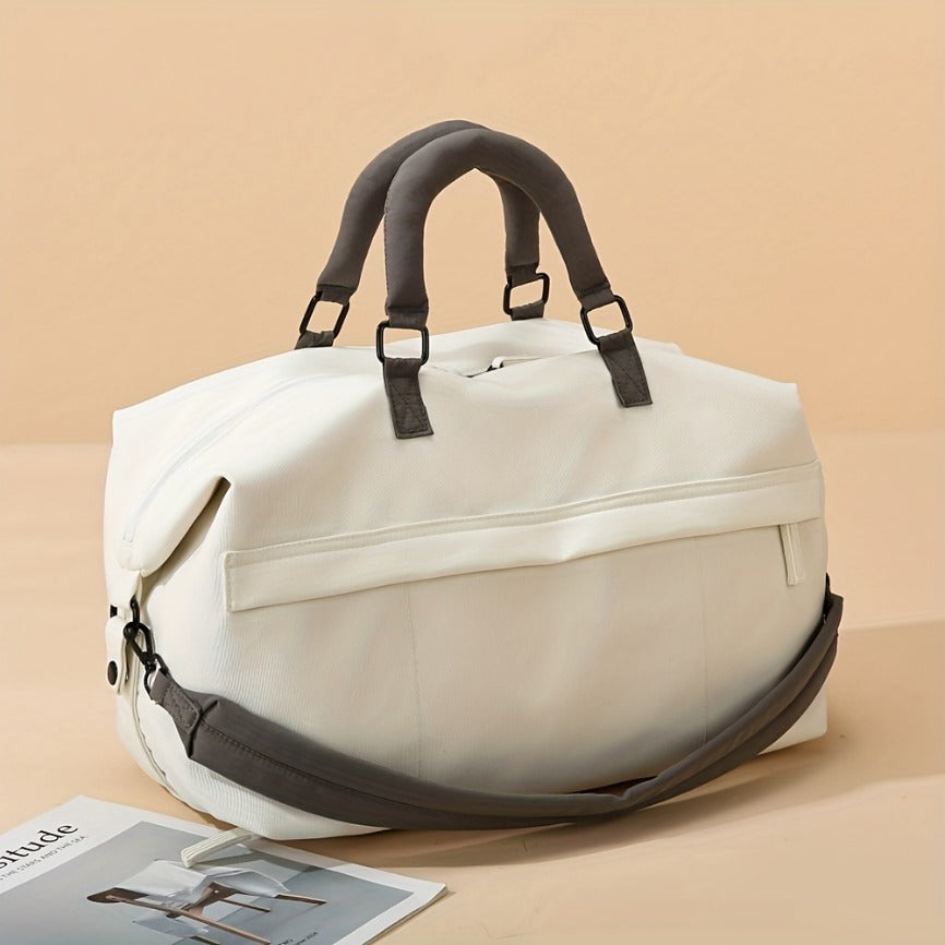 Women's Handbag, Large Capacity Lightweight Travel Tote Bag, Wet-Dry Separation Design, Ideal for Fitness Yoga Swimming Sports, Fashion Minimalist Christmas New Year Christmas Eve Gift