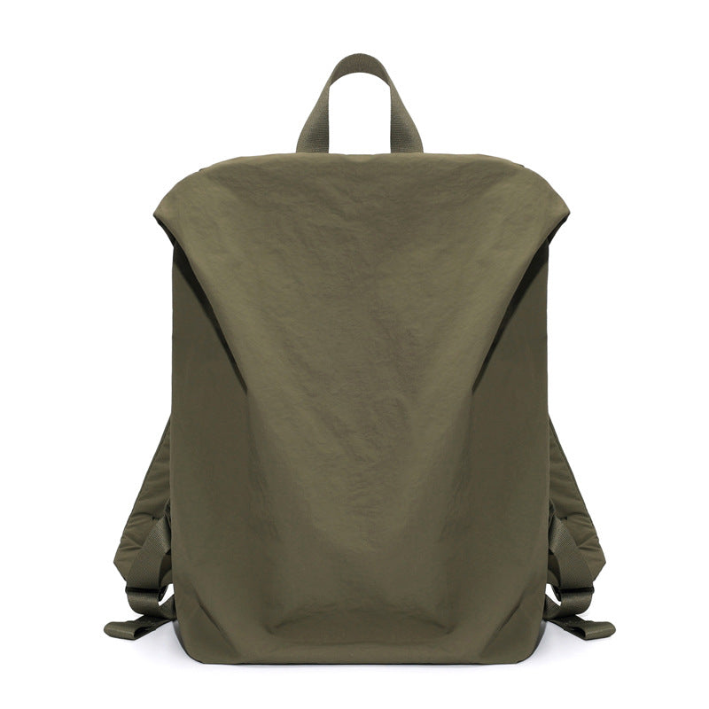 Easy Student Universal Lightweight School Bag, Trendy Solid-Color Backpack, Suitable for Commuting, Leisure, Travel, And Carrying Computers