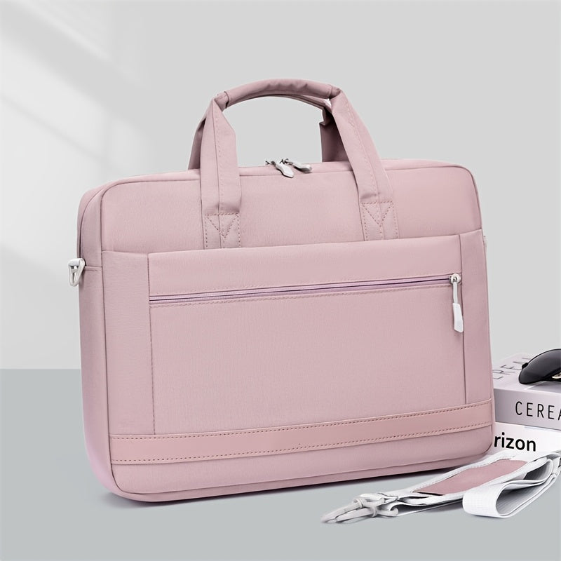 Slim Tablet Sleeve Bag for 13-15.6 Inch, Portable Carrying Case with Shoulder Strap for Work, Office, School, Business Trip