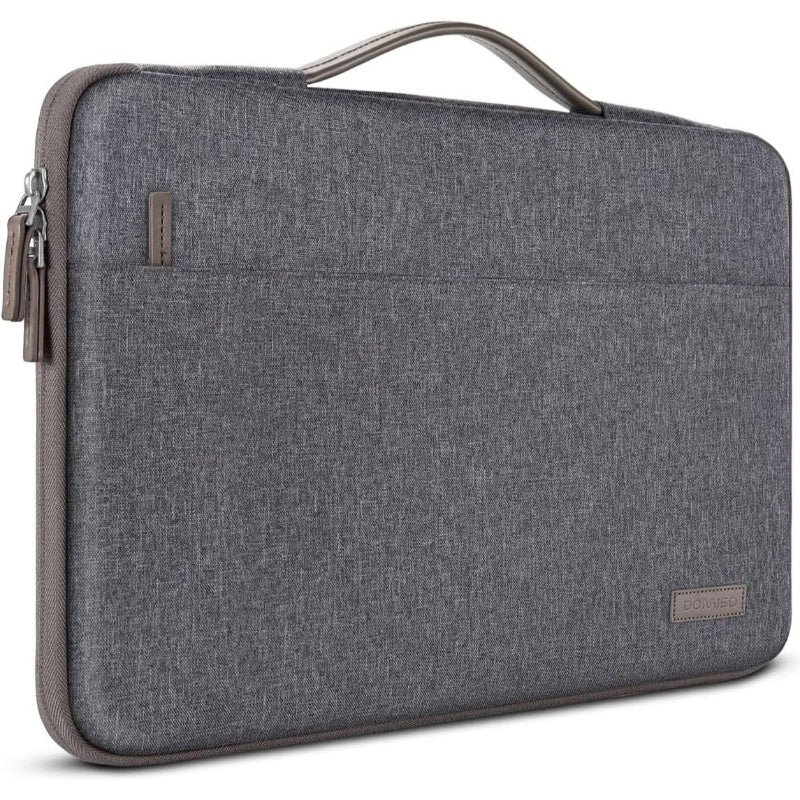 16 Inch Laptop Sleeve Protective Case Cover Compatible with 16 16+ Inch Chromebook, Computer Cases Bag with Handle, Dark