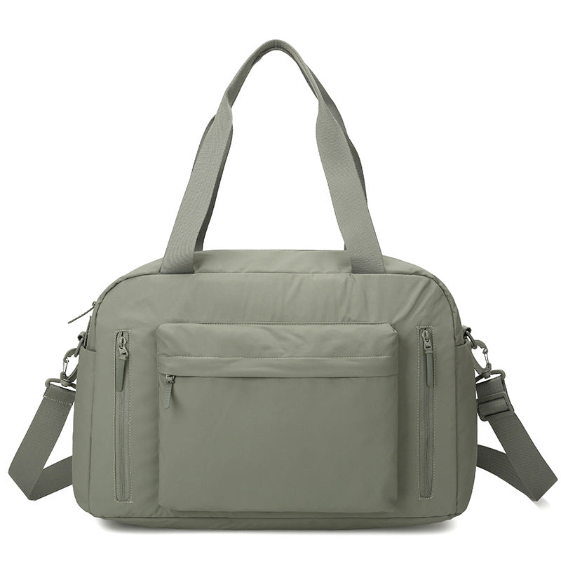 Large Capacity Short-Trip Travel Bag, Handheld, Lightweight Business Luggage Bag, Expandable, Crossbody, Sports And Gym Bag