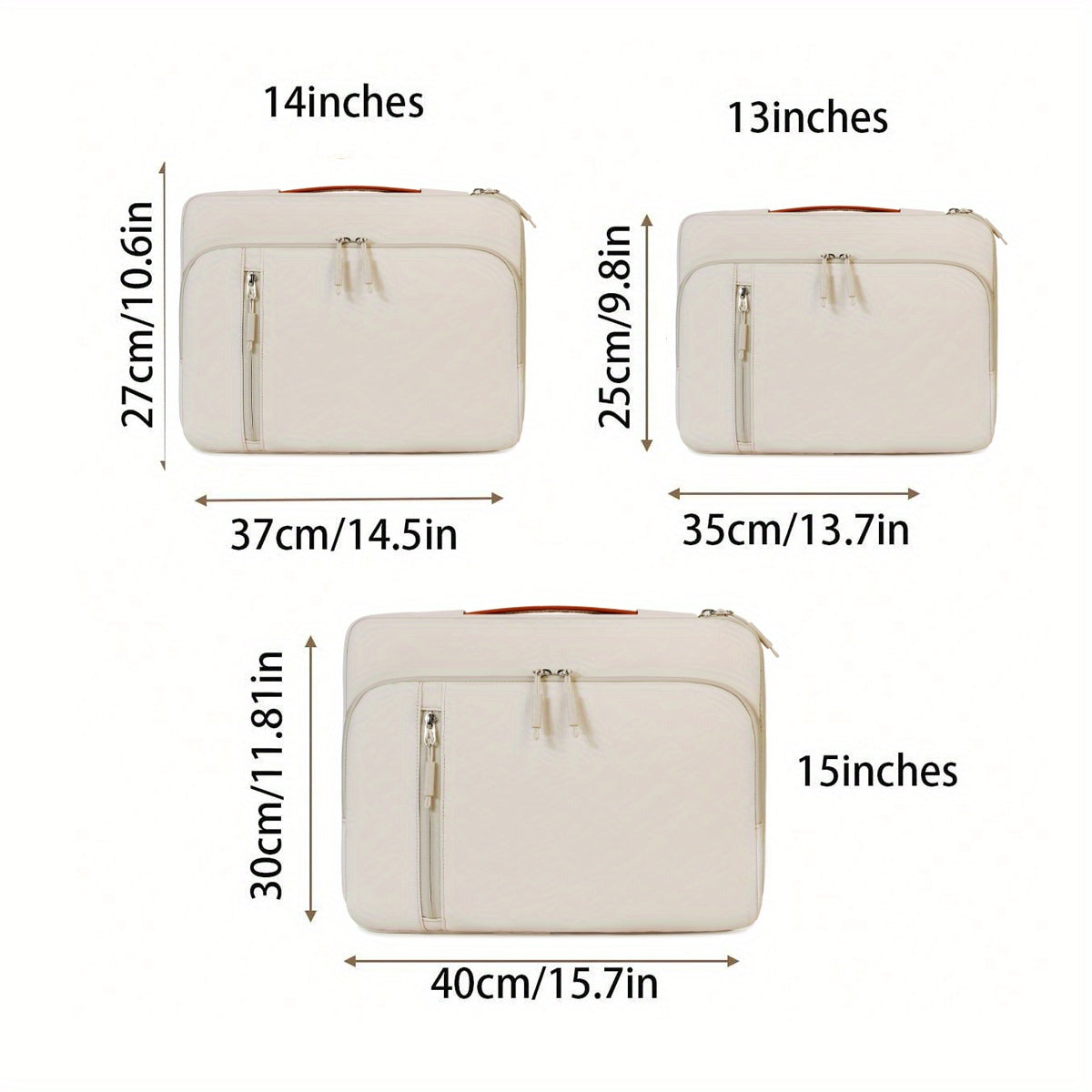 1pc Inner Bag for Laptops, Ideal for Briefcases