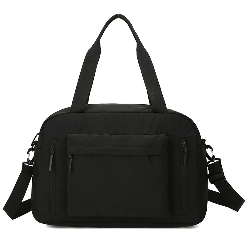 Large Capacity Short-Trip Travel Bag, Handheld, Lightweight Business Luggage Bag, Expandable, Crossbody, Sports And Gym Bag