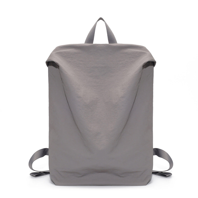 Easy Student Universal Lightweight School Bag, Trendy Solid-Color Backpack, Suitable for Commuting, Leisure, Travel, And Carrying Computers