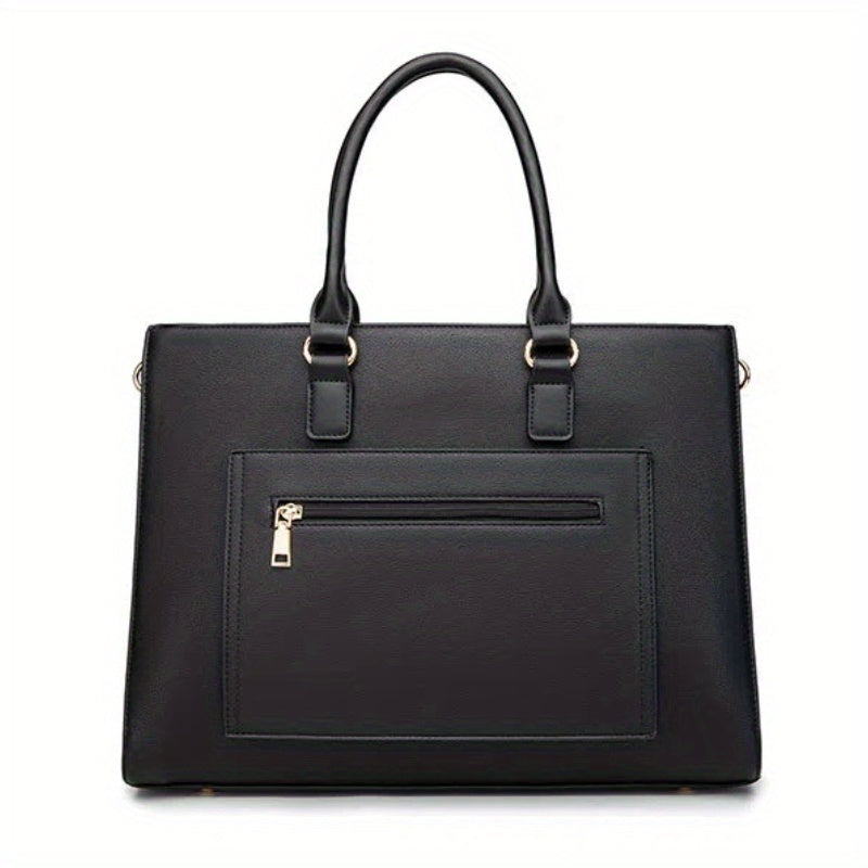 Fashionable 16-Inch Shoulder Bag for Women, Suitable for Carrying a Laptop