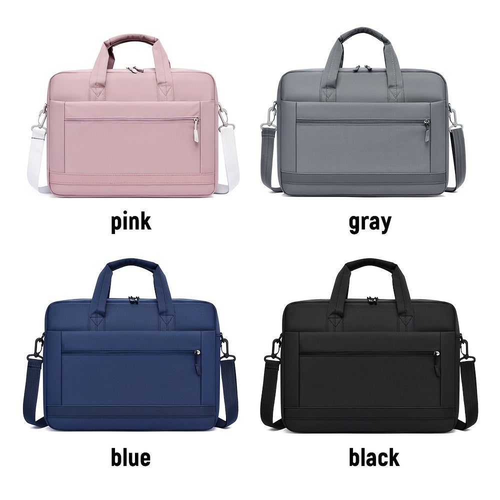 Slim Tablet Sleeve Bag for 13-15.6 Inch, Portable Carrying Case with Shoulder Strap for Work, Office, School, Business Trip