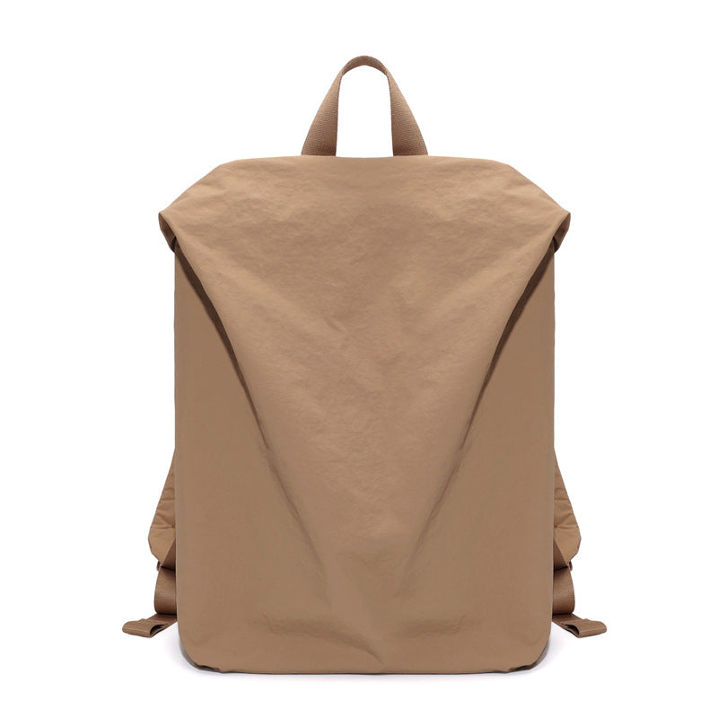 Easy Student Universal Lightweight School Bag, Trendy Solid-Color Backpack, Suitable for Commuting, Leisure, Travel, And Carrying Computers